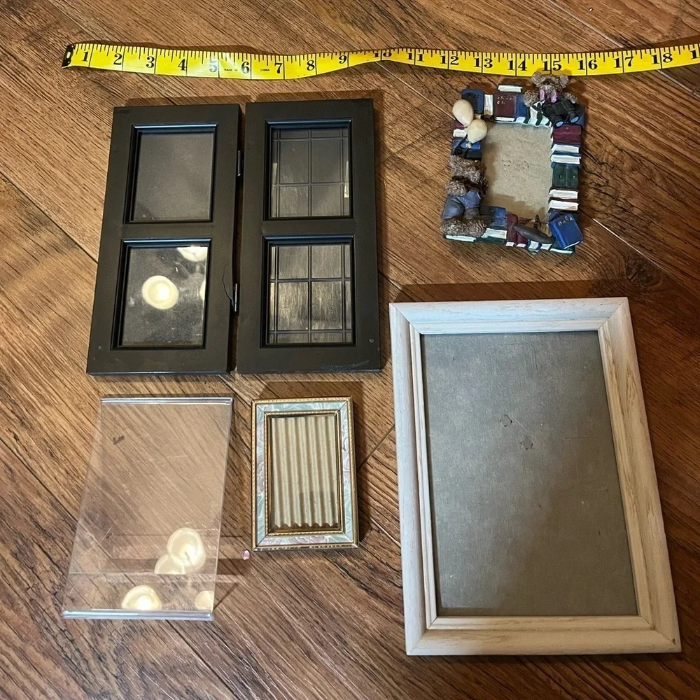 Set of 5 miscellaneous photo frames